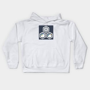 Microservices Kubernetes Cluster Control Plane Nodes Apps Services Dark Background Kids Hoodie